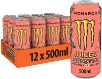 Monster Energy Monarch - koffeinhaltiger Energy Drink mit fruchtigem Geschmack aus