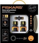 Kit manguera de riego 15m 9mm - 2 empalmes + 1 conector