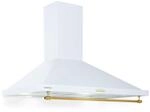 Klarstein Dunstabzugshaube 90cm, Abluft-Dunstabzugshaube mit RGB-LEDs,