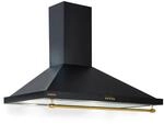 Klarstein Dunstabzugshaube 90cm, Abluft-Dunstabzugshaube mit RGB-LEDs,