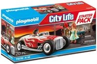 PLAYMOBIL City Life 71078 Starter Pack Hot Rod, Spielzeug-Auto im 50er Jahre...