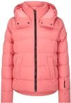 Ziener Damen TUSJA Ski-Jacke Freizeit, Sport | warm, wasserdicht, Micro Down, candy