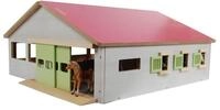 Kids Globe Pferdestall (mit 3 Boxen und Reitplatz, L&auml;nge: 62 cm, Breite: 56 cm,