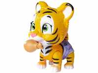 Simba 105953575 - Pamper Petz Tiger, mit Trink- und Nässfunktion, Spielzeugtiger