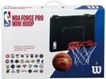 Wilson Mini-Basketballkorb NBA Forge PRO Mini Hoop, Inkl. Sticker Aller Teams, 46 x