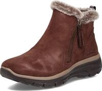 Skechers Damen Easy Going-High Zip Fashion Boot, Schokolade, 39 EU