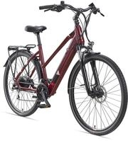 TELEFUNKEN E-Bike 28 Zoll Fahrrad f&uuml;r Damen | Trekking Pedelec mit 24-Gang