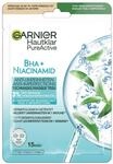 Garnier Tuchmaske, Gesichtsmaske f&uuml;r fettige Haut, Anti-Unreinheiten, Formel mit