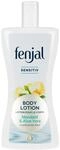 fenjal Body Lotion 400 ml, Sensitiv, vegane Pflege, fruchtiger Duft