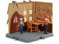WIZARDING WORLD Harry Potter, Magical Minis Three Broomsticks Playset with 2