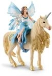 SCHLEICH BAYALA | Eyelas Ausritt auf Goldeinhorn 42508 | mit Sattel und Zepter 