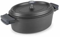 LACOR SCHWARZBRATENTOPF 26X20 GIESALUM, schwarz, 25933