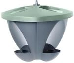 Hammerplast Vogelfutterhaus Space, 4 Liter gr&uuml;n-anthrazitfarben