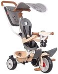Smoby Toys - Mickey Mouse Dreirad Baby Balade Plus L - mitwachsender Buggy in 3