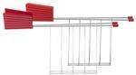 Alessi Pliss&eacute; MDL08RA R - Design Set Bestehend aus Zwei Toasterzangen, aus...