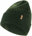 Fj&auml;llr&auml;ven Unisex Classic Knit Hut, Deep Forest, One Size