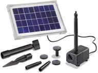 esotec Solar Teichpumpenset 3,5/300 &ndash; Solar Teichpumpe mit Solarmodul 3,5Wp, 300