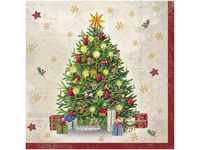 IHR Ideal Home Range - Weihnachtsservietten FESTIVE TREE Weihnachten festlich