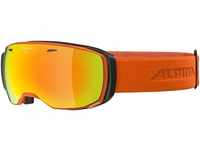 ALPINA ESTETICA Q-LITE - Verspiegelte, Kontrastverstärkende OTG Skibrille Mit 100%