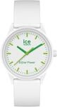 Ice-Watch - ICE solar power Nature - Wei&szlig;e Herren/Unisexuhr mit Silikonarmband -