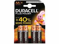 Duracell LR6/MN1500 Alkaline Batterie (Mignon (AA), LR6) 4 Stück