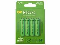 GP Batteries ReCyko+ HR06 Mignon (AA)-Akku NiMH 2600 mAh 1.2V 4St.