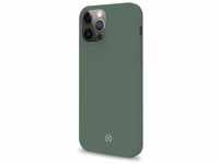 Celly Grün Hülle für iPhone 12 Pro MAX, Soft Touch Schutzhülle und TPU Silikon,