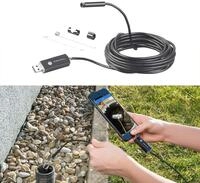 Somikon Rohrkamera: USB-HD-Endoskop-Kamera f&uuml;r PC und OTG-Android-Smartphone, 5 m,