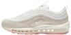 NIKE Sportswear - Turnschuhe AIR MAX 97 aus Leder, wei&szlig;-beige (6.5)
