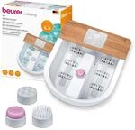 Beurer FB 65 Wellness Fu&szlig;sprudelbad mit Wasserheizung und zuschaltbarer Beleuchtung,