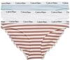 Calvin Klein Damen 3er-Pack Slips Bikini Form 3 PK mit Stretch, Blue/White/Rainer