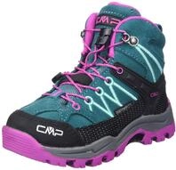 CMP Unisex Kinder Kids Rigel Mid Trekking Shoes Wp Trekking-Schuhe, Lake Pink Fluo,