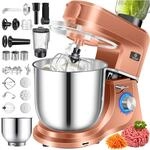 KESSER&reg; K&uuml;chenmaschine 3in1 mit Fleischwolf & Mixer, 1500W Knetmaschine 5,5L