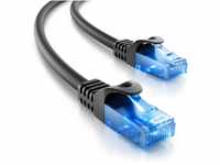 deleyCON 0,5m CAT.6 Ethernet Gigabit Lan Netzwerkkabel RJ45 CAT6 Kabel...