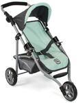 Bayer Chic 2000 - Puppenbuggy Lola, Jogging-Buggy, Puppenjogger, Puppenwagen, Melange