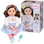 Baby Annabell Sophia br&uuml;nett 43cm, weiche Puppe mit Langen braunen Haaren, inkl.