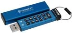 Kingston IronKey Keypad 200 64GB Verschl&uuml;sselter USB | Alphanumerische...