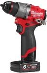 Akumuliatorinis smūginis suktuvas-gr&Auml;&trade;žtuvas M12 FPD2-402X 12V Milwaukee