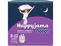 Dodot HappyJama Windeln für Mädchen, 8 – 12 Jahre, 13 Stück, 27 – 55 kg,