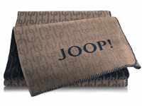 JOOP! Plaid Chain | Karamell-Marine - 150 x 200