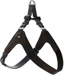 Hunter Hundegeschirr DIMARO, Farbe: schwarz, weiches & Robustes Rindsleder,