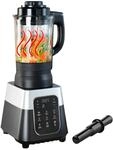 Rosenstein & S&ouml;hne Sojamilchbereiter: Profi-Standmixer mit W&auml;rme-Funktion,