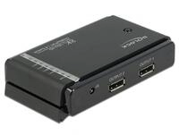 Delock DisplayPort 1.4 Switch 2 x 2 in zu 1 2 out Digital/Display/Video