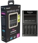 eneloop PRO-Ladeger&auml;t, f&uuml;r 1-4 AA/AAA NI-MH Akkus, 2 Stunden Ladezeit, 10