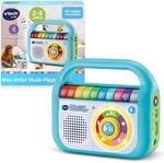 VTech Baby Mein Erster Musik-Player &ndash; 40 Lieder & Aufnahmefunktion, LED-Licht,