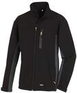 teXXor Softshelljacke Skagen atmungsaktive Microfleece Arbeits, M, schwarz, 4141
