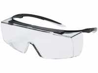 Uvex Super F OTG Schutzbrille - Supravision Sapphire - Transparent/Schwarz-Weiß