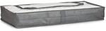 Zeller 14609 Unterbett-Aufbewahrungs-Tasche, Vlies, Stoff, grau, 103 x 45 x 15...