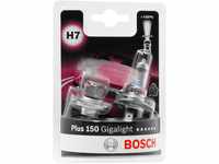Bosch H7 Plus 150 Gigalight Lampen - 12 V 55 W PX26d - 2 Stücke