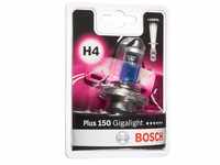 Bosch H4 Plus 150 Gigalight Lampe - 12 V 60/55 W P43t - 1 Stück